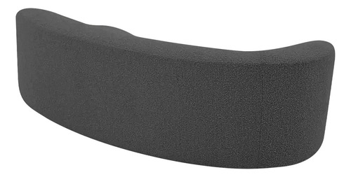 Divã Recamier Orgânico Tokyo 160cm Lado Direito Linho Cor Cinza-escuro