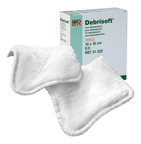  Almofada Limpeza E Desbridamento Debrisoft Pad10x10cm (und)