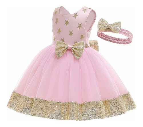 Gift Party Dresses For Baby Girls Sequins