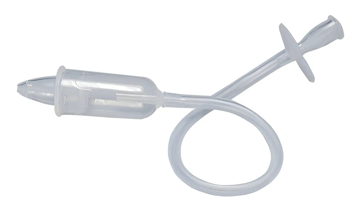 Sugador Aspirador Nasal Para Bebês Cor Transparente