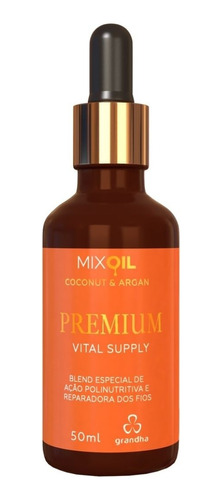 Grandha Mix Oil Coconut & Argan Premium Vital Supply 50 Ml