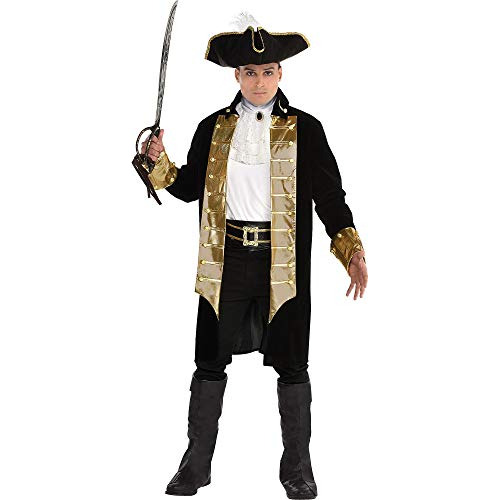 8402234 Tesoro Capitán Pirate Disfraz Set Adult Tamañ...