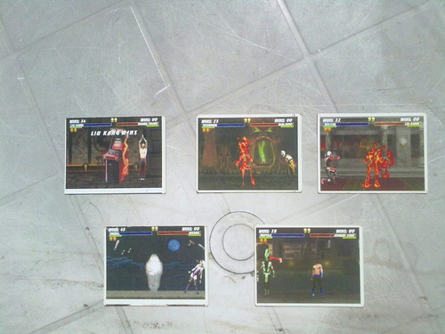 Figuritas Tarjetones Mortal Kombat - Precio Por Todas