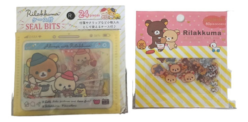 20 Sobres De Stickers Rilakkuma  De 80 Y 24  Piezas 