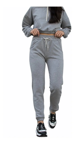 Pantalón Babucha Jogger Frisa Jogging Mujer Casual Frizado | MercadoLibre