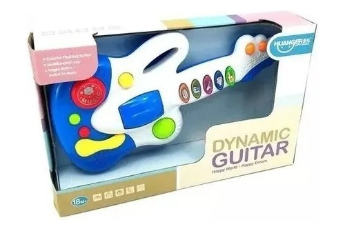Guitarra Con Luz Y Sonido Para Bebés Huanger