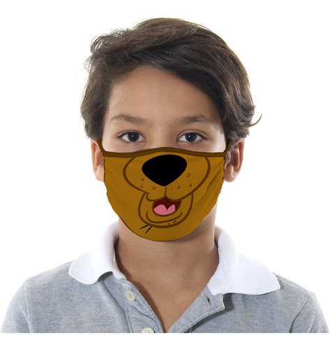 Mascara De Protecao Scooby-doo Infantil M