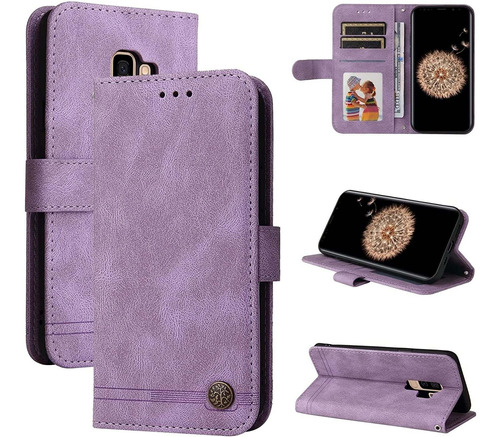 Funda Con Tapa Para Samsung Galaxy S9 Funda, Billetera Cl223