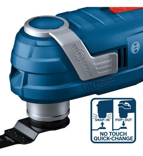 Multiherramienta Oscilante Bosch Gop18v-34b14 De 18 V Con Ba