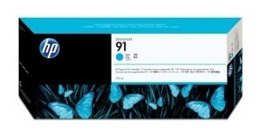 Tinta Hp 91 (c9467a) Color, Cian / Cyan 775ml Nueva Original