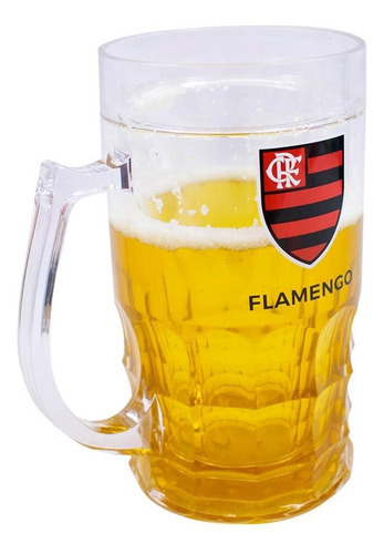 Caneca Cerveja 600ml - Flamengo