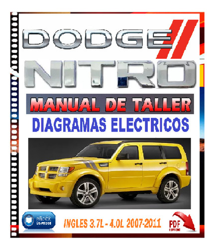 Manual Taller Diagrama Eléctrico Dodge Nitro R/t 2007-2011