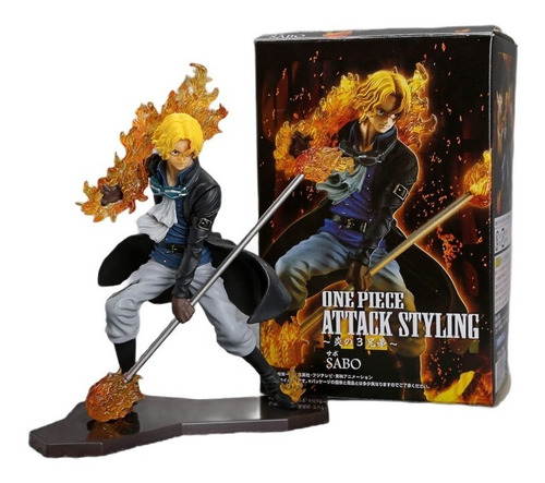 Oferta ! Figura Sabo - One Piece 15 Cm Attack Styling