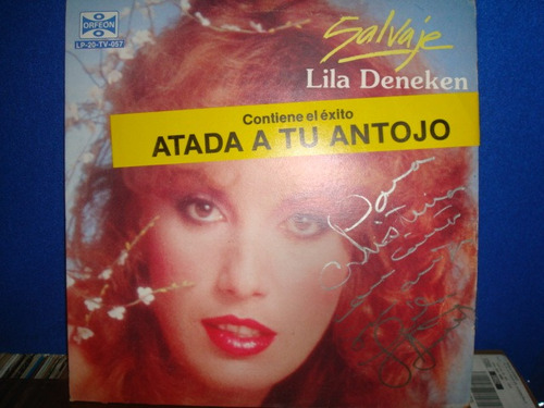 Lila Deneken T-disco De Acetato-.lp-autografiado  