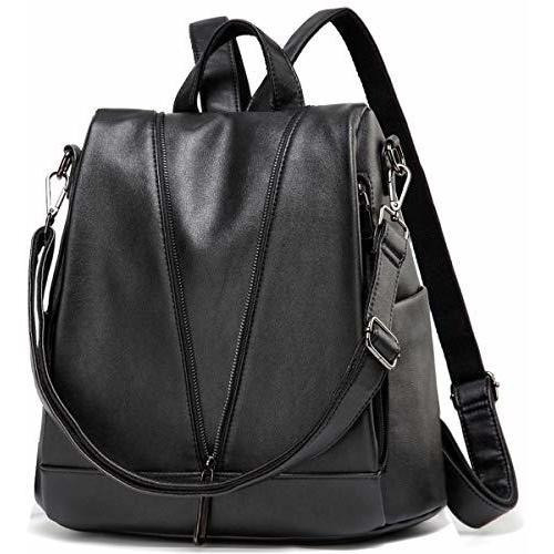 Bolso De Mujer, Bolso De Hombro De Moda De Cuero Antirrobo K