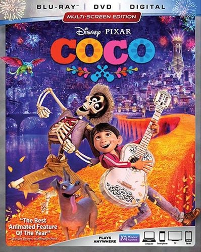 Blu Ray Coco Estreno Origianl Disney Oscar Dvd 