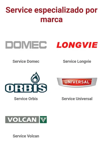 Service/reparacion De Cocinas Calefones Orbis Domec Longvie