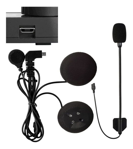 Microfono Intercomunicacion Bluetooth Audifono 5 Pin Vb
