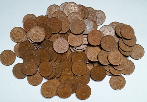 50 Monedas De 5 Centavos Del Año 1973, Estado Vf