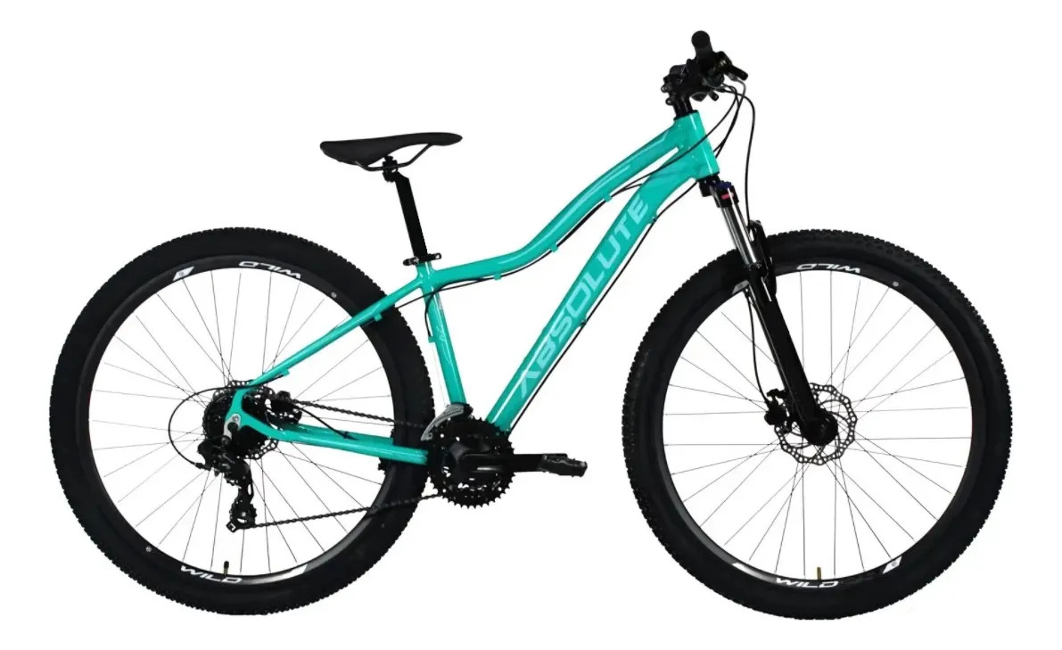 Bicicleta Aro 29 Absolute Hera Feminina Shimano 24v Verde 17