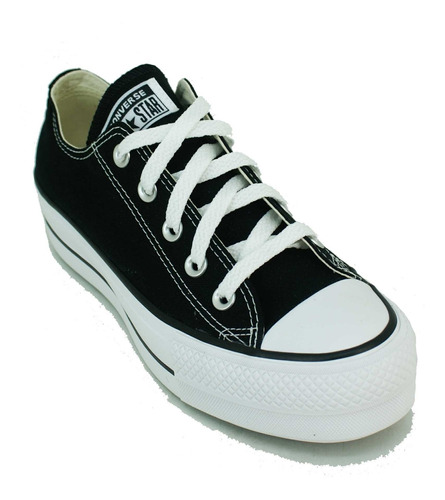 Zapatilla Converse Ct Plataforma Lift Negro Dama Deporfan 