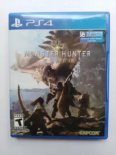 Ps4 Monster Hunter World $549 Disco Fisico Used Mikegamesmx