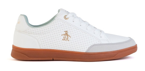 Tenis Original Penguin Style Cole Color Blanco Para Hombre