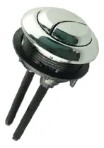 Comprar 1 Botón De Inodoro Para Tanque De Inodoro Con Doble Pulsación, Botón De Descarga De Inodoro De Repuesto Con Rosca De 38 Cm De Diámetro