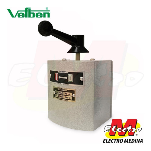 Interruptor Bipolar 45a 402c Exterior Vefben Electro Medina