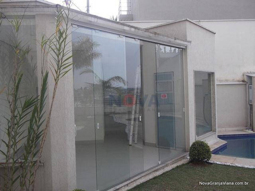 Imagem 13 de 30 de Casa Com 4 Dormitórios, 720 M² - Venda Por R$ 4.800.000,00 Ou Aluguel Por R$ 18.000,00/mês - São Paulo Ii - Cotia/sp - Ca0409