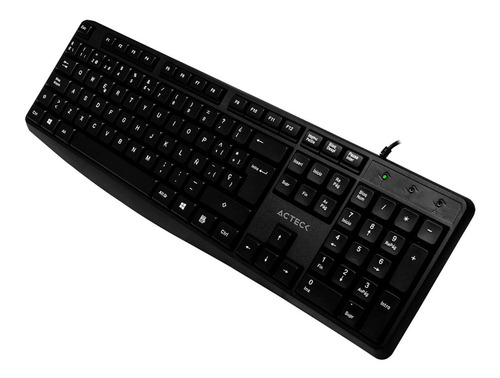 Kit Teclado Y Mouse Alambrico Acteck Creator Mk210 Ac-928984 Color del teclado Negro