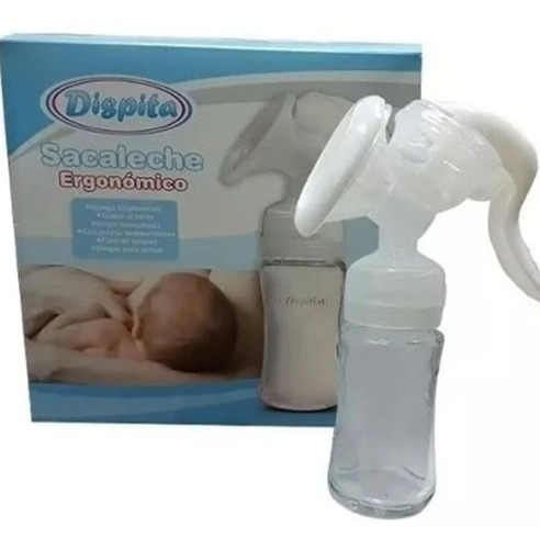 Imagen 1 de 10 de Sacaleche Manual Natural + Kit De Accesorios Lactancia Bebe - Mama Leche Materna - Puericultora - Alimentacion Baby - 