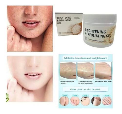 Exfoliante Para Aclarar Piel Extracto De Arroz Envío Gratis