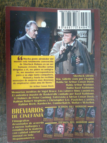 Imagen 2 de 8 de Sherlock Holmes * Iconos Horror * Breviarios De Cinefania *