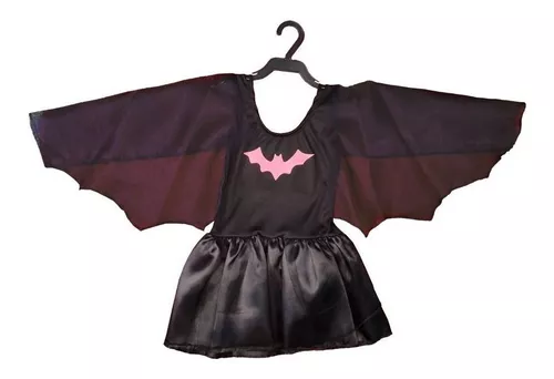 Fantasia Halloween Morcego infantil Menino Morceguinho Luxo