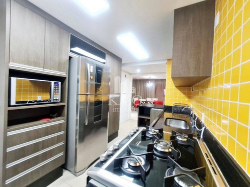 Imagem 10 de 30 de Apartamento Supera 128m² Planejado Com 3 Dormitórios 2 Suítes 3 Vagas, Vila Leonor