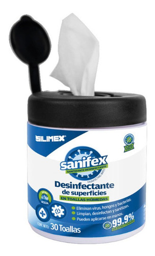 Kit 2 Toallas Humedas Silimex Computoallas Limpieza Comput