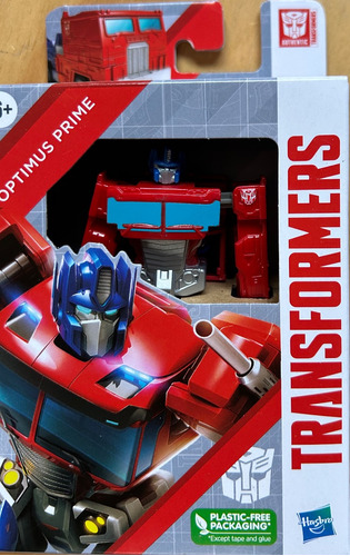 Juguete Transformers Optimus Prime 4 Pasos, Basico