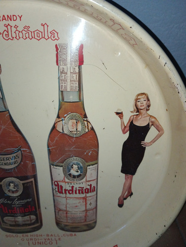 Antigua Charola Brandy Urdiñola (Usado)