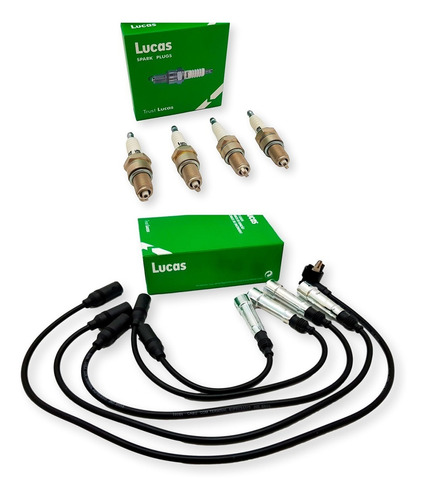 Imagen 1 de 6 de Kit Cables+bujias Ford Orion 1.6 1.8 2.0