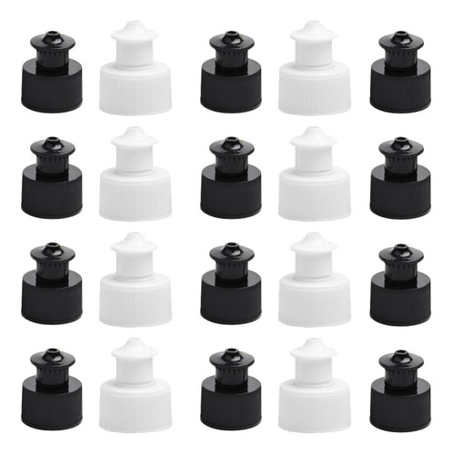 Vicasky 40 Piezas Tapas De Reemplazo Push Pull Para Botellas