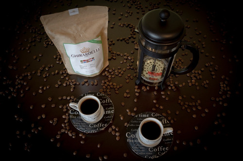 Café Ghirardelli Organico Colombia Tostado Molido/grano 500g