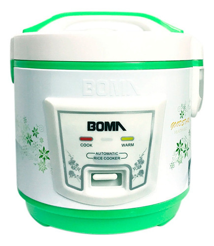 Olla Arrocera Eléctrica Boma 2 Litros 400w Color Blanco