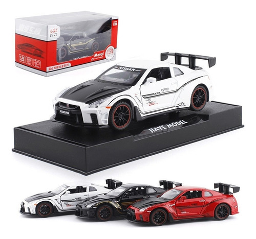 Rapido Y Furioso Nissan Gtr R35 Miniatura Metal Autos 1:32