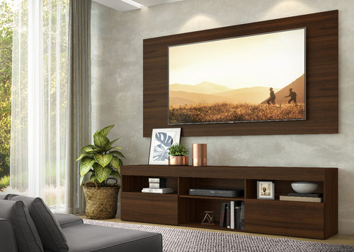 Imagen 6 de 6 de Rack Con Panel California Para Tv Hasta De 65 Pulgadas Mader