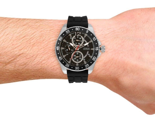 Reloj Guess W0798g1 Multifunción Acero Inoxidable Watch Fan