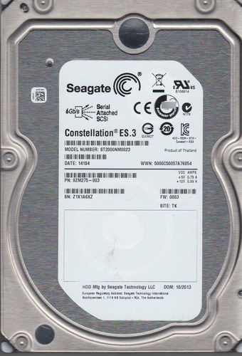 Stnm Tk Pn Zm Fw Seagate Tb Sa Disco Duro