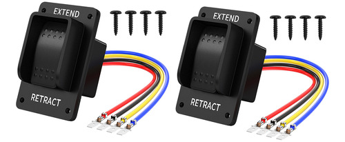 Interruptor De Polaridad Inversa De 12 V Dpdt Momentáneo De