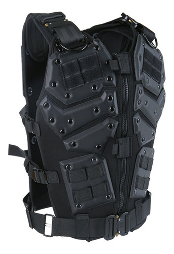 Chaleco Ajustable Molle Combat Para Caza, Airsoft, Paintball