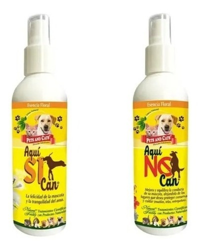 Aqui Si Can + Aqui No Can Para Adiestramiento Canino X 240ml